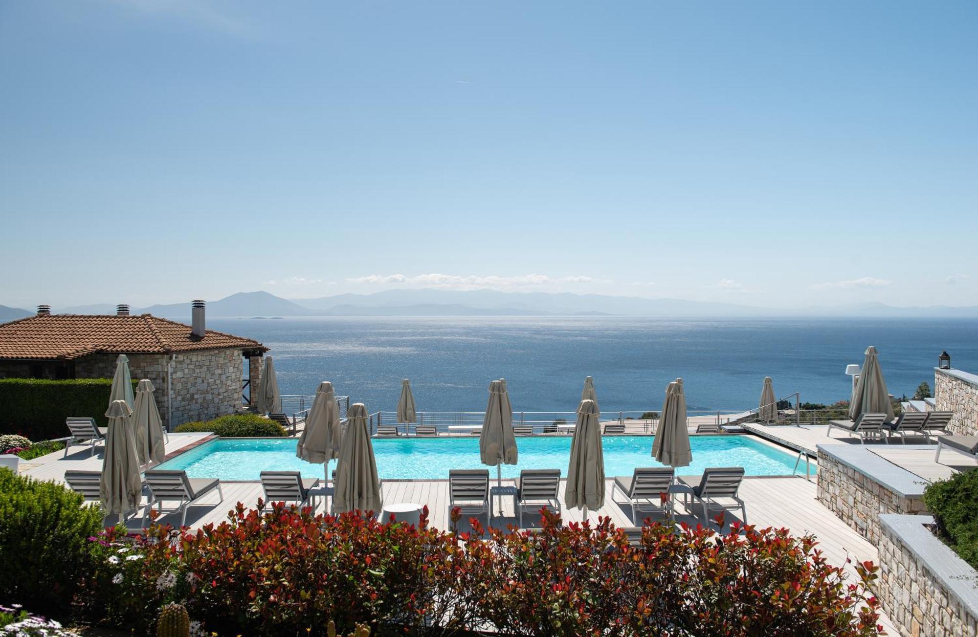 Karavia Lux Inn Áfissos Exteriér fotografie
