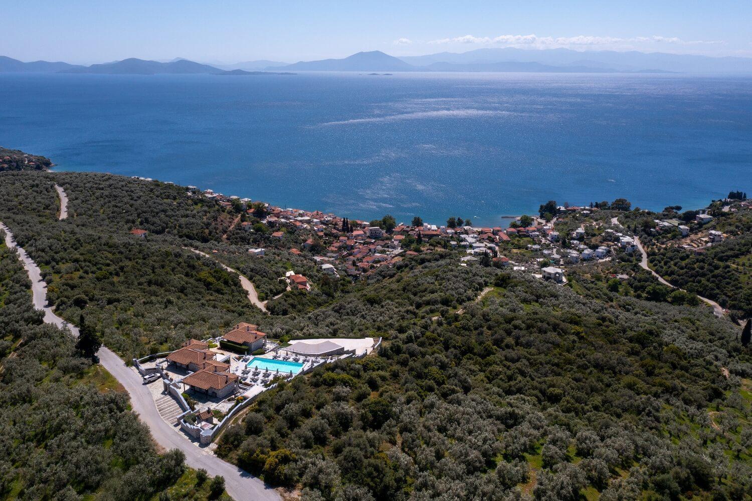 Karavia Lux Inn Áfissos Exteriér fotografie