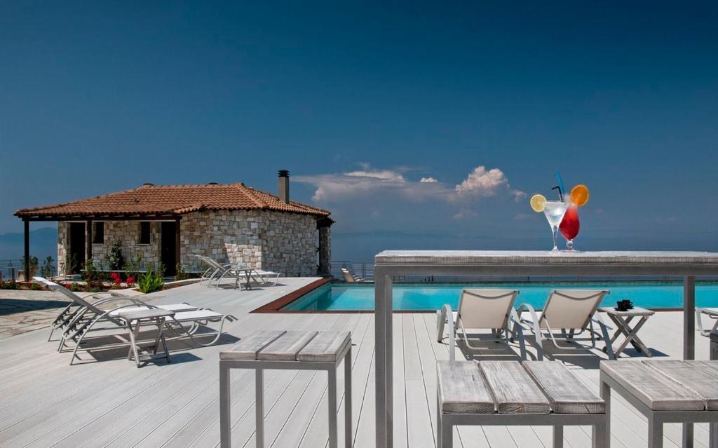Karavia Lux Inn Áfissos Exteriér fotografie